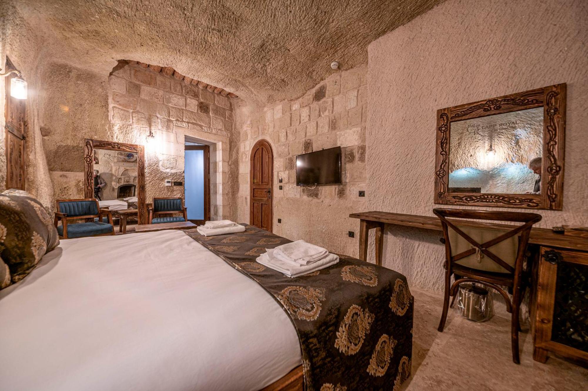 Capp Royal Cave Hotel Ürgüp Zewnętrze zdjęcie