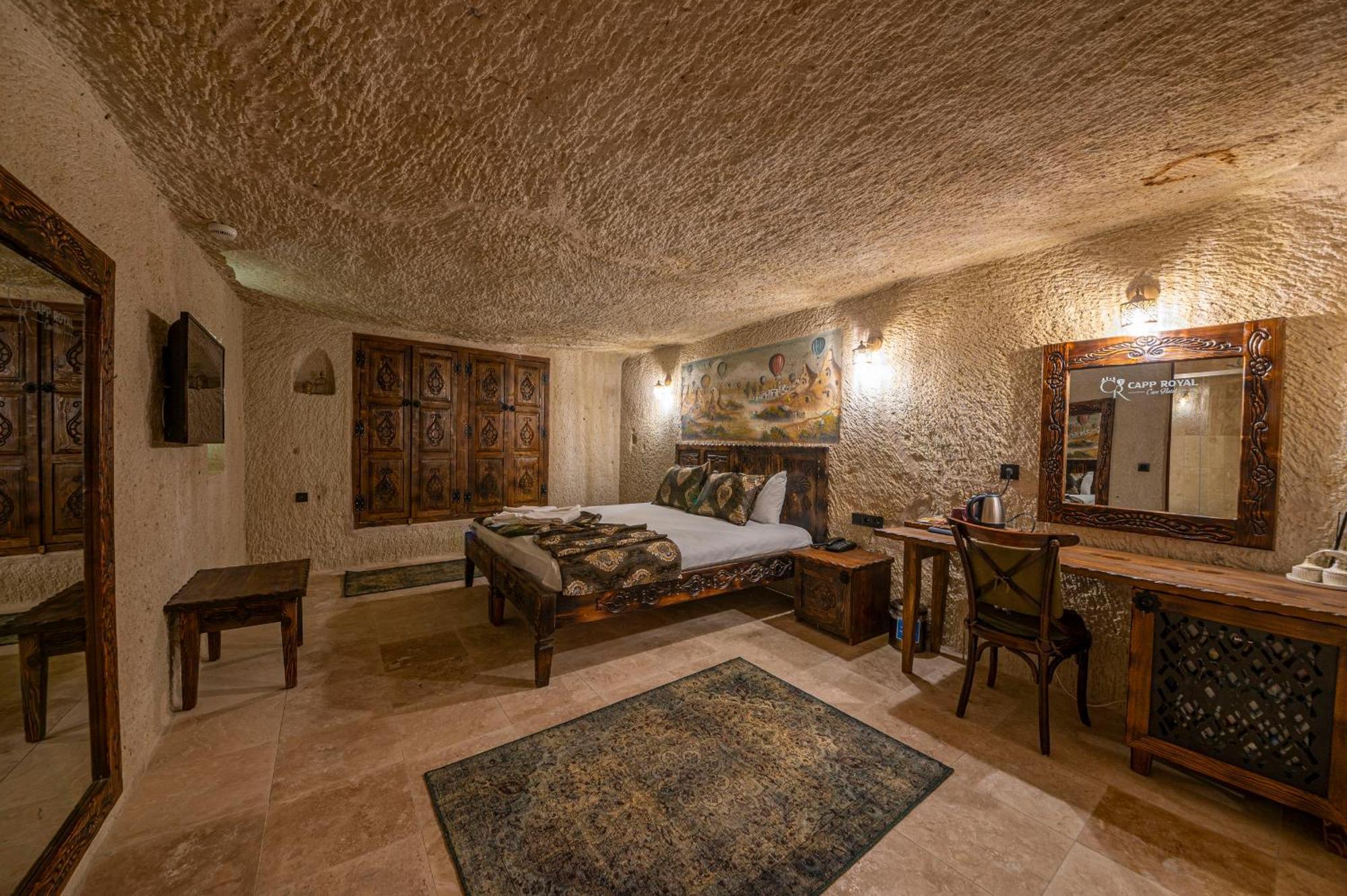Capp Royal Cave Hotel Ürgüp Zewnętrze zdjęcie