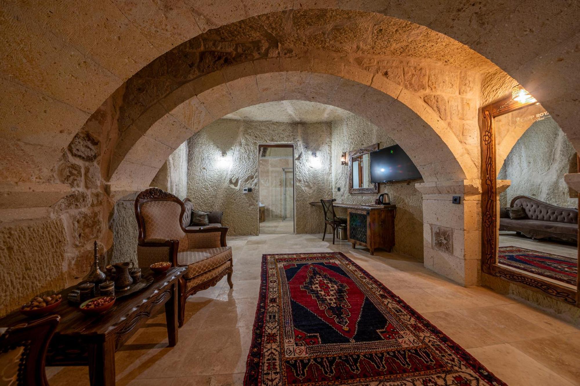 Capp Royal Cave Hotel Ürgüp Zewnętrze zdjęcie