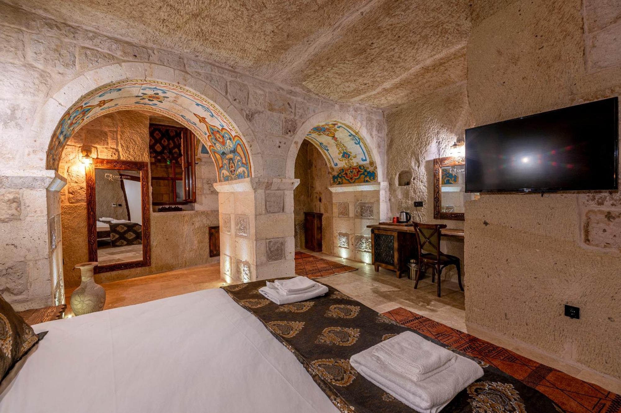 Capp Royal Cave Hotel Ürgüp Zewnętrze zdjęcie