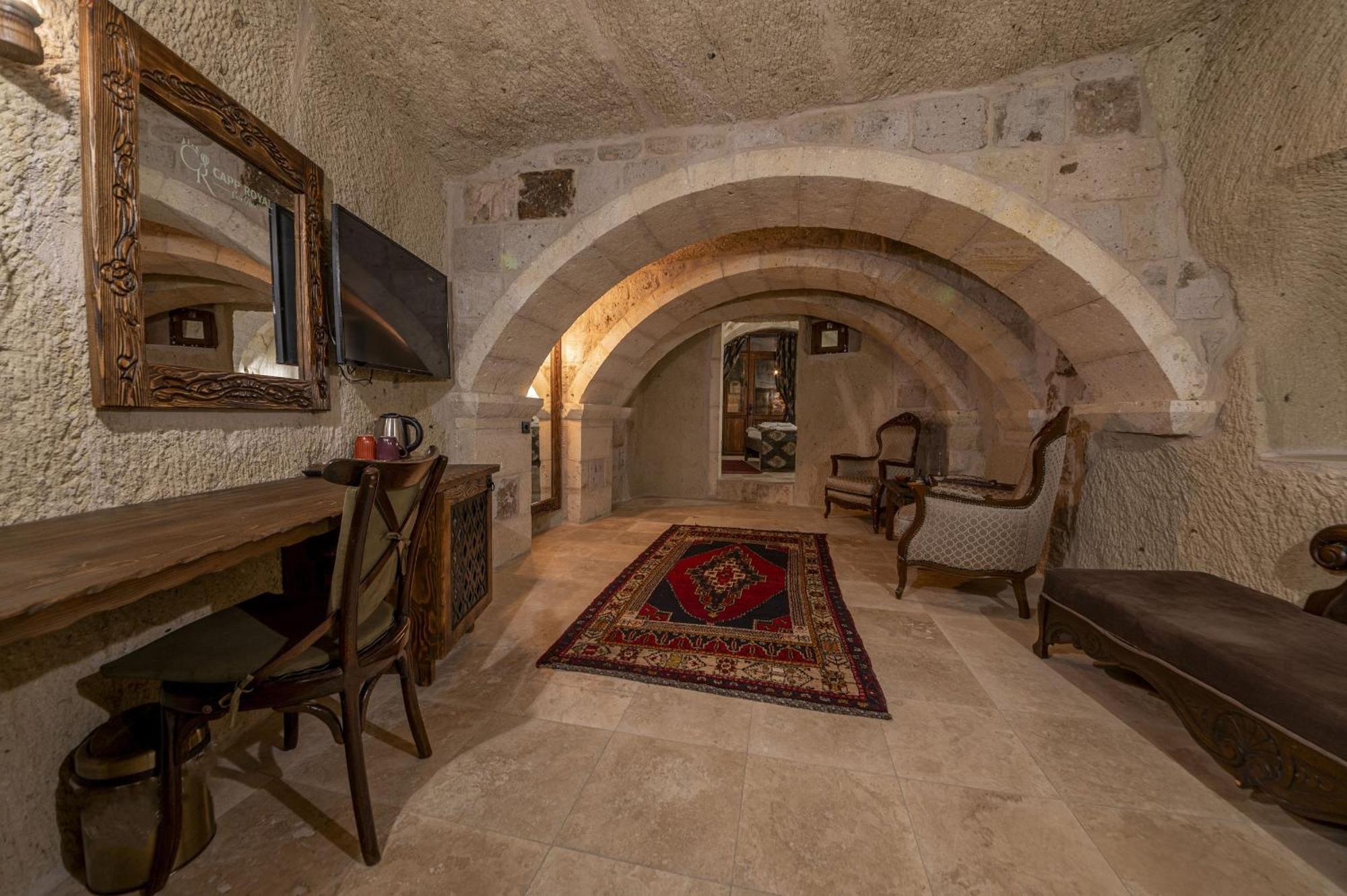 Capp Royal Cave Hotel Ürgüp Zewnętrze zdjęcie